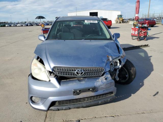 2T1KR30E45C503975 - 2005 TOYOTA COROLLA MA XR BLUE photo 5