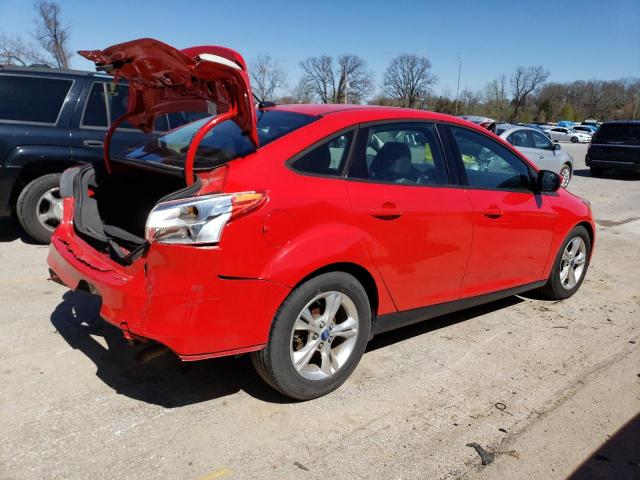 1FAHP3F20CL399249 - 2012 FORD FOCUS SE RED photo 3