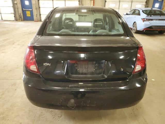 1G8AF52F34Z176585 - 2004 SATURN ION LEVEL 1 BLACK photo 6