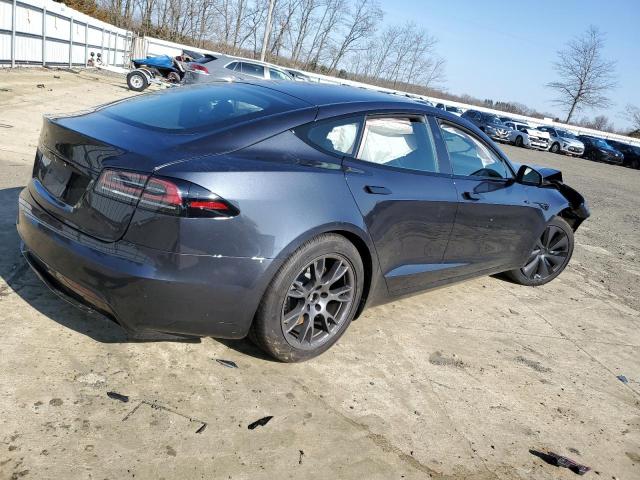 5YJSA1E50PF527810 - 2023 TESLA MODEL S GRAY photo 3