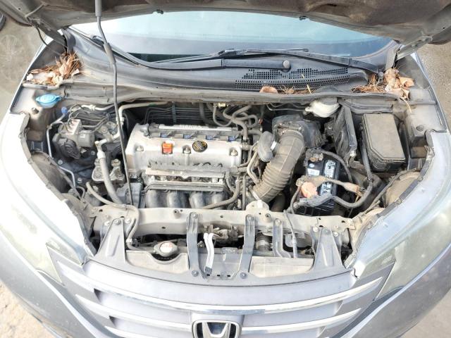 2HKRM3H72DH504623 - 2013 HONDA CR-V EXL GRAY photo 12