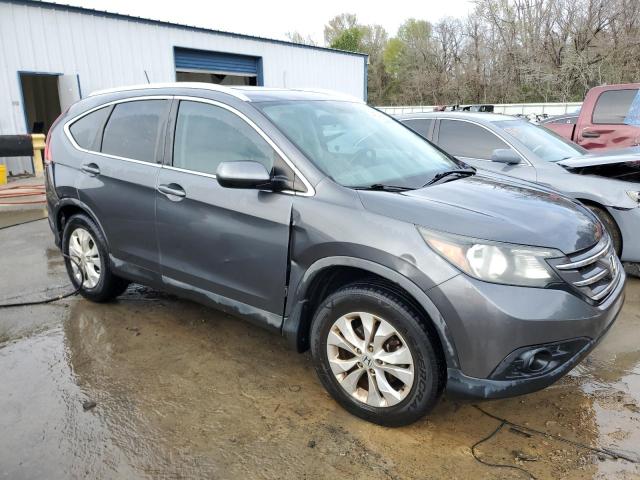 2HKRM3H72DH504623 - 2013 HONDA CR-V EXL GRAY photo 4