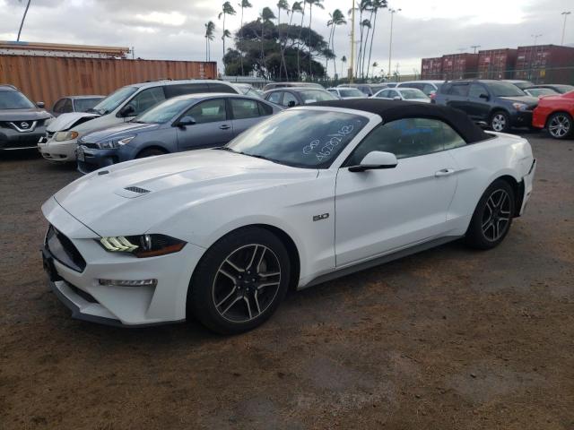 1FATP8FFXL5112160 - 2020 FORD MUSTANG GT WHITE photo 1