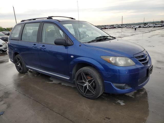 JM3LW28A450545797 - 2005 MAZDA MPV WAGON BLUE photo 4