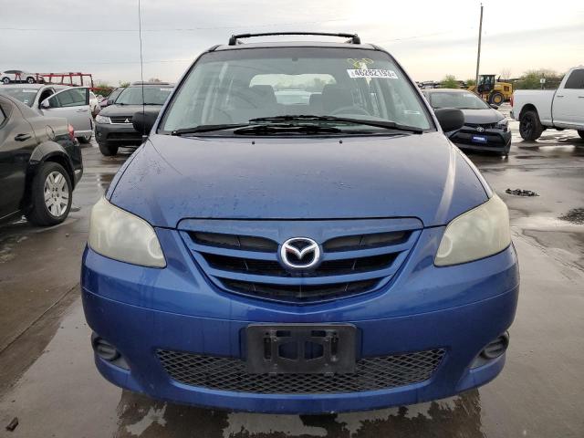 JM3LW28A450545797 - 2005 MAZDA MPV WAGON BLUE photo 5