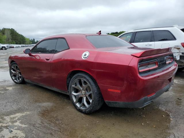 2C3CDZBT3FH774944 - 2015 DODGE CHALLENGER SXT PLUS BURGUNDY photo 2