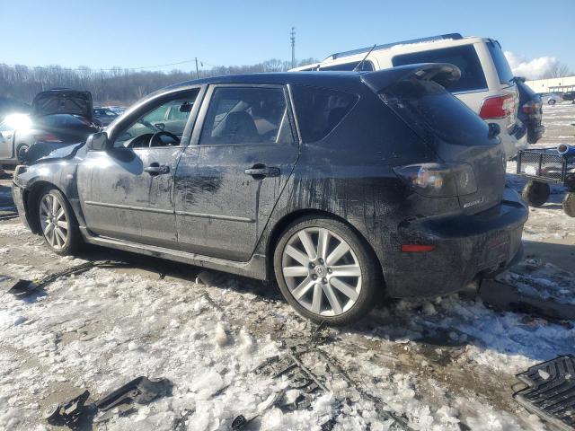 JM1BK34L571752922 - 2007 MAZDA SPEED 3 BLACK photo 2