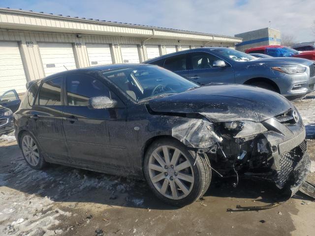 JM1BK34L571752922 - 2007 MAZDA SPEED 3 BLACK photo 4