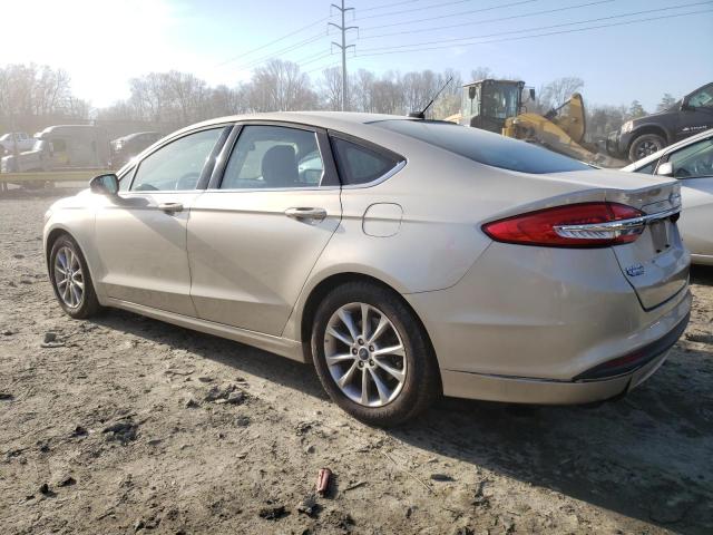 3FA6P0H76HR193649 - 2017 FORD FUSION SE GOLD photo 2