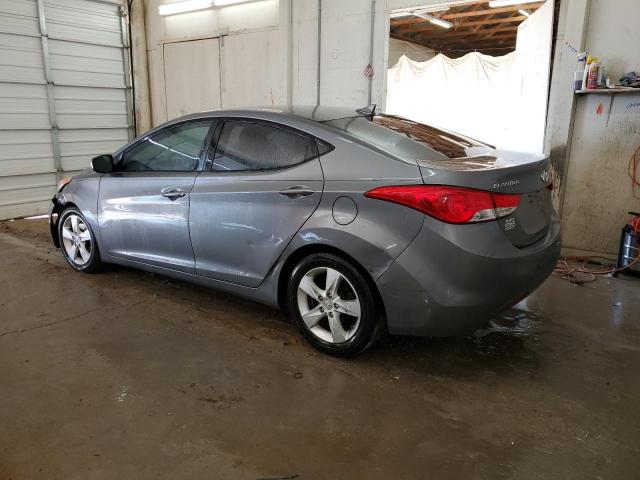 5NPDH4AE0DH315465 - 2013 HYUNDAI ELANTRA GLS SILVER photo 2