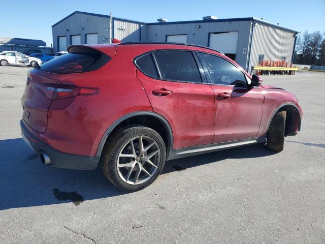 ZASFAKNN9J7B78626 - 2018 ALFA ROMEO STELVIO TI SPORT RED photo 3