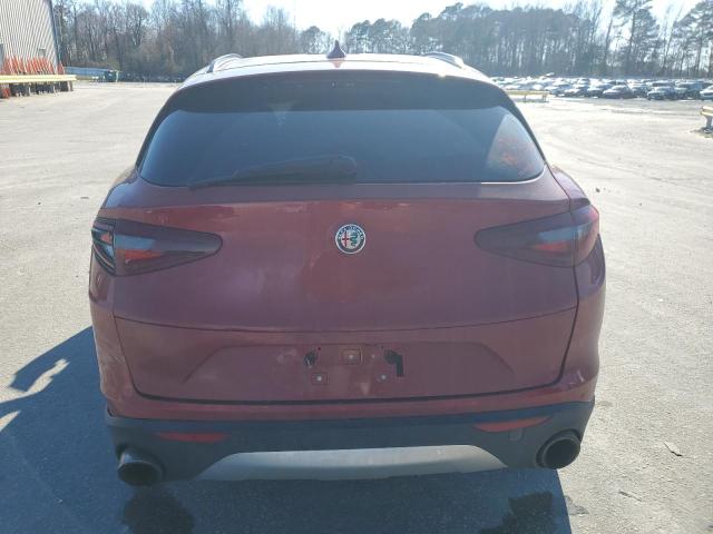 ZASFAKNN9J7B78626 - 2018 ALFA ROMEO STELVIO TI SPORT RED photo 6
