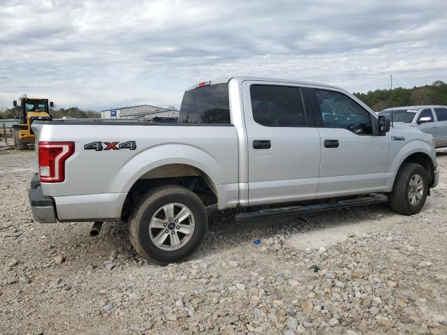 1FTEW1EF6HKD33827 - 2017 FORD F150 SUPERCREW SILVER photo 3