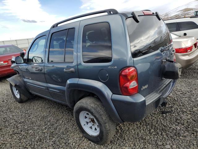 1J4GL58K92W279628 - 2002 JEEP LIBERTY LIMITED BLUE photo 2