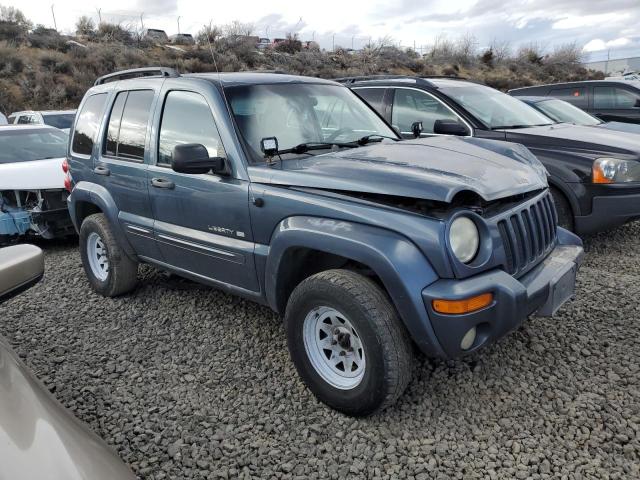 1J4GL58K92W279628 - 2002 JEEP LIBERTY LIMITED BLUE photo 4