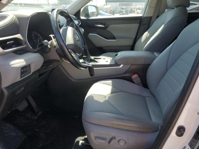 5TDHZRAH1MS514573 - 2021 TOYOTA HIGHLANDER XLE WHITE photo 7