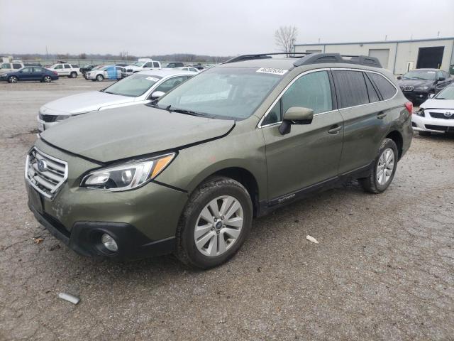 4S4BSBCC7G3210720 - 2016 SUBARU OUTBACK 2.5I PREMIUM GREEN photo 1