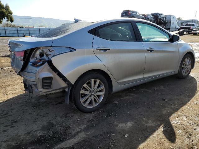 5NPDH4AE0GH729222 - 2016 HYUNDAI ELANTRA SE SILVER photo 3