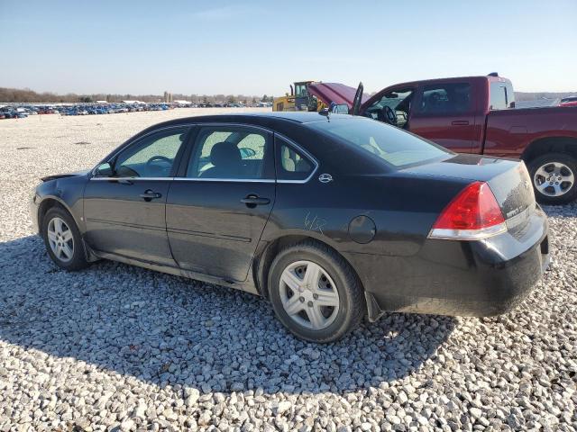 2G1WB58K089229540 - 2008 CHEVROLET IMPALA LS BLACK photo 2