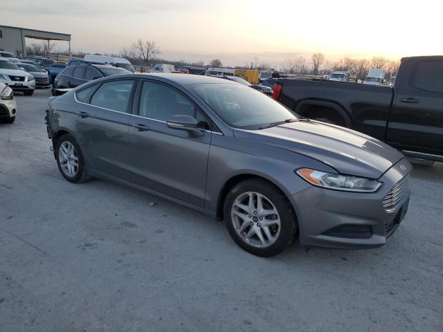 3FA6P0HD1ER241222 - 2014 FORD FUSION SE GRAY photo 4