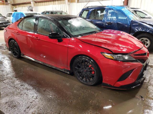 4T1NZ1AK7LU036942 - 2020 TOYOTA CAMRY TRD RED photo 4