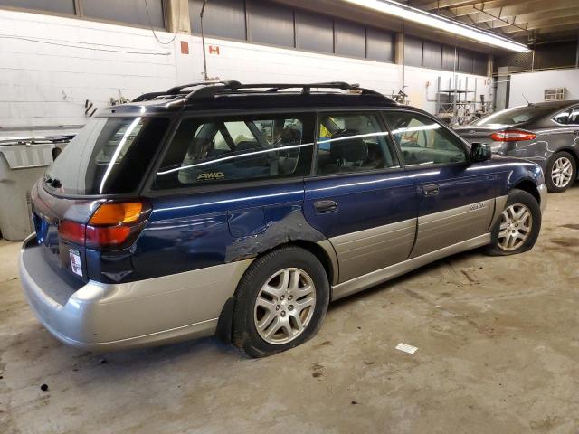 4S3BH675747633534 - 2004 SUBARU LEGACY OUTBACK AWP 蓝色 照片 3