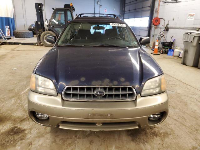 4S3BH675747633534 - 2004 SUBARU LEGACY OUTBACK AWP 蓝色 照片 5