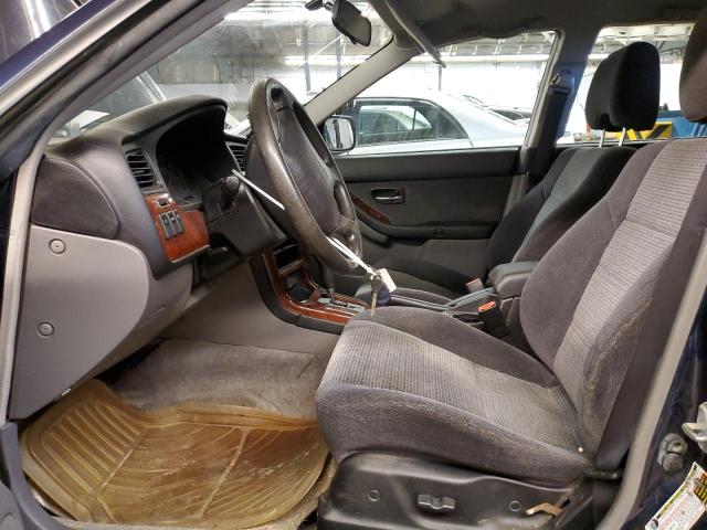 4S3BH675747633534 - 2004 SUBARU LEGACY OUTBACK AWP BLUE photo 7