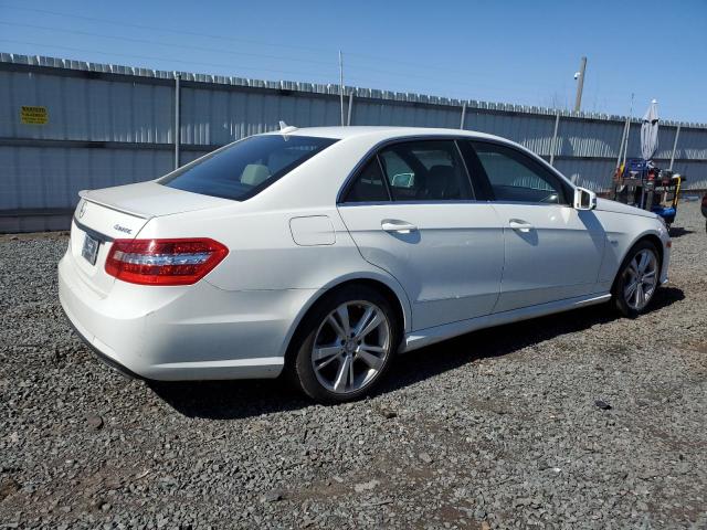 WDDHF8JB3CA566433 - 2012 MERCEDES-BENZ E 350 4MATIC WHITE photo 3