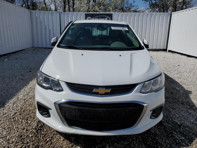 1G1JG6SH4H4173197 - 2017 CHEVROLET SONIC WHITE photo 5