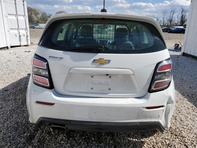 1G1JG6SH4H4173197 - 2017 CHEVROLET SONIC WHITE photo 6