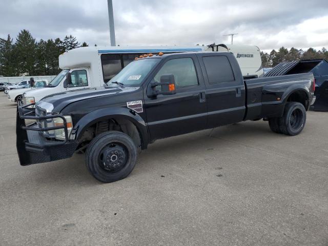 1FTXW43R08EA63970 - 2008 FORD F450 SUPER DUTY BLACK photo 1