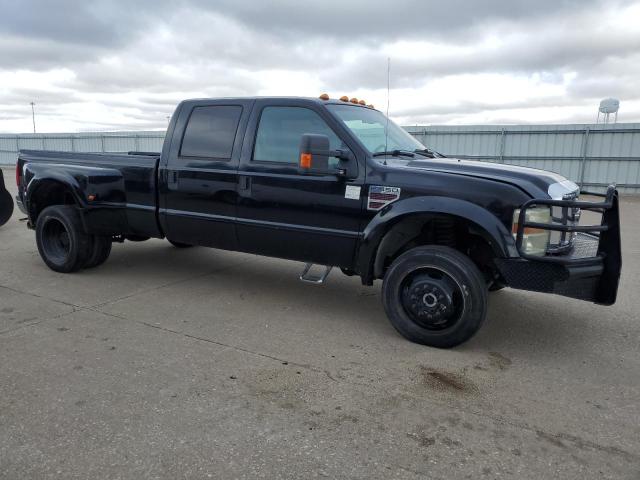 1FTXW43R08EA63970 - 2008 FORD F450 SUPER DUTY BLACK photo 4