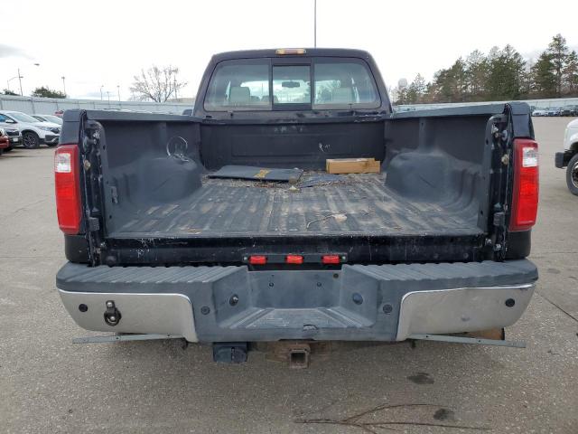 1FTXW43R08EA63970 - 2008 FORD F450 SUPER DUTY BLACK photo 6