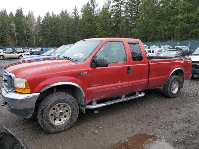 1FTNX21FX1ED24948 - 2001 FORD F250 SUPER DUTY RED photo 1