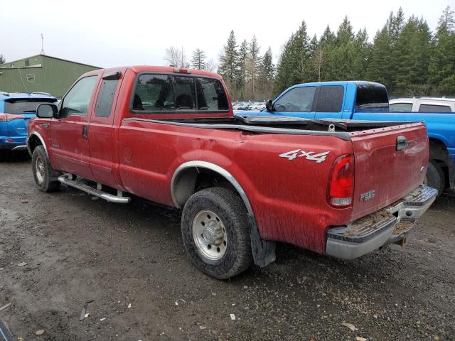 1FTNX21FX1ED24948 - 2001 FORD F250 SUPER DUTY RED photo 2