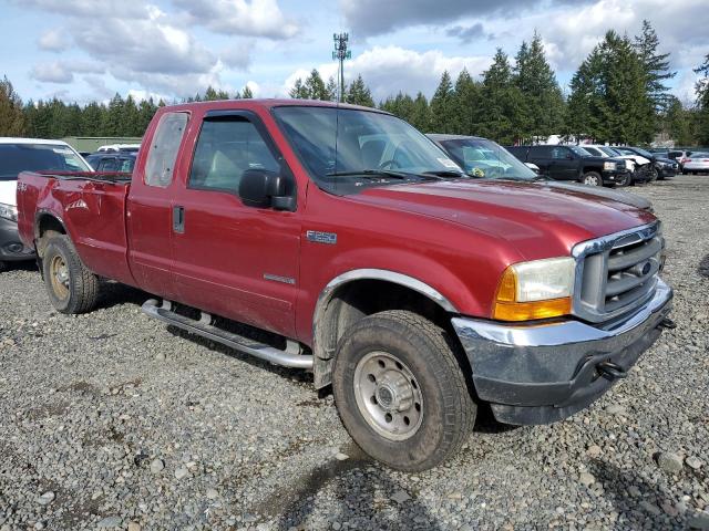 1FTNX21FX1ED24948 - 2001 FORD F250 SUPER DUTY RED photo 4