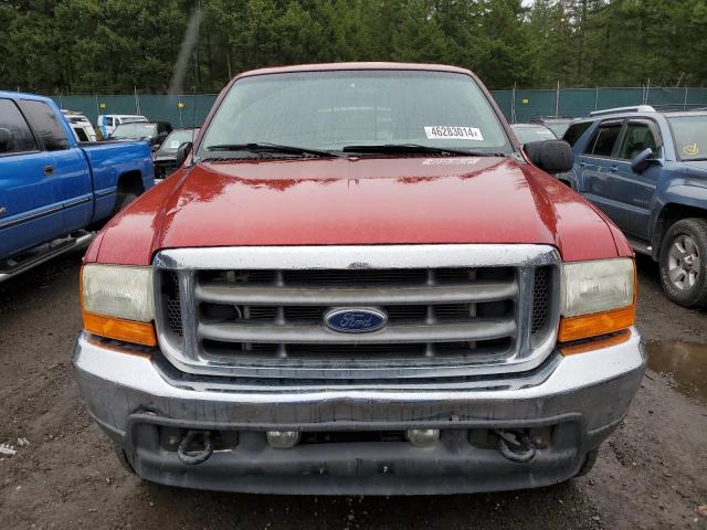 1FTNX21FX1ED24948 - 2001 FORD F250 SUPER DUTY RED photo 5