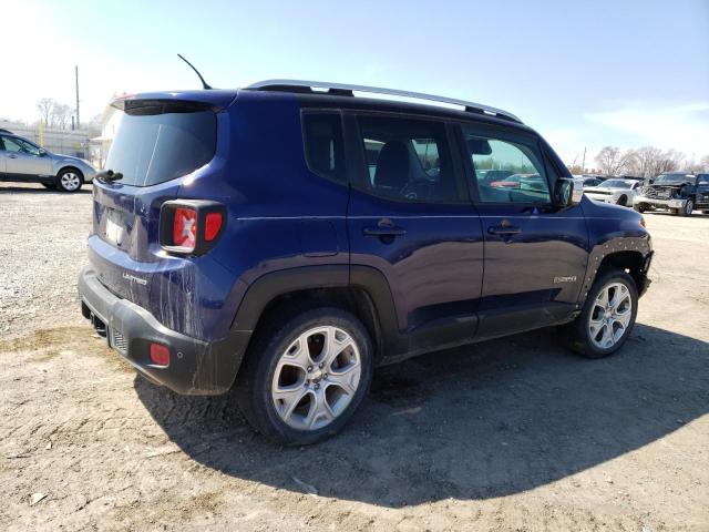 ZACCJBDT7GPD26036 - 2016 JEEP RENEGADE LIMITED BLUE photo 3