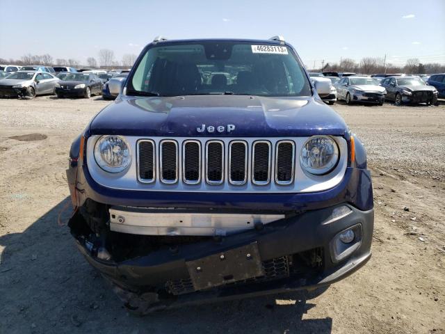 ZACCJBDT7GPD26036 - 2016 JEEP RENEGADE LIMITED BLUE photo 5