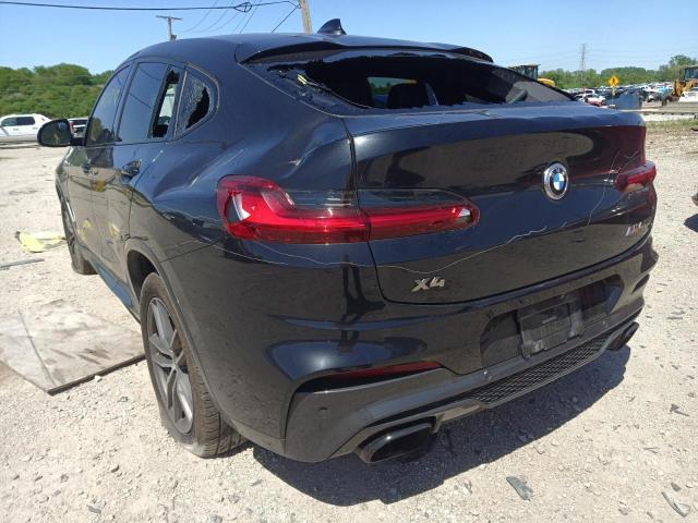 5UXUJ5C54KLA93417 - 2019 BMW X4 M40I BLACK photo 3