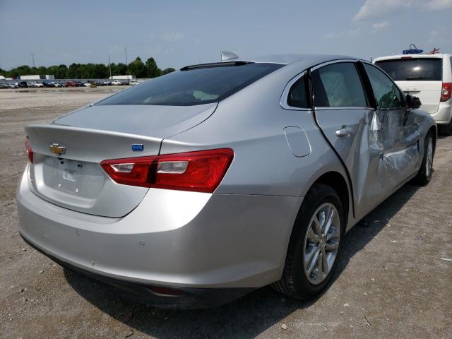 1G1ZJ5SU2GF316971 - 2016 CHEVROLET MALIBU HYBRID SILVER photo 4