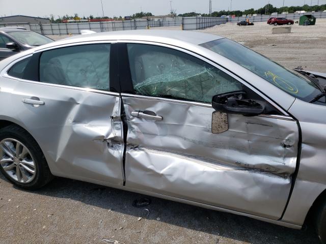 1G1ZJ5SU2GF316971 - 2016 CHEVROLET MALIBU HYBRID SILVER photo 9