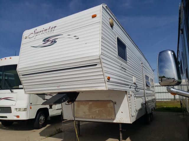 4YDF2822019260457 - 2001 KEYSTONE SPRINTER WHITE photo 2