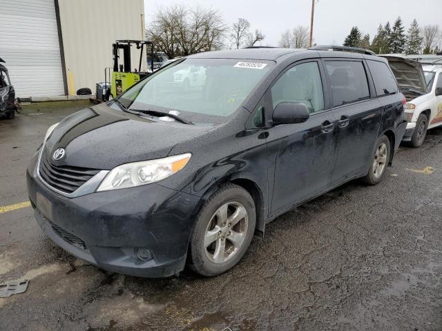 5TDKK3DC9ES509243 - 2014 TOYOTA SIENNA LE BLACK photo 1