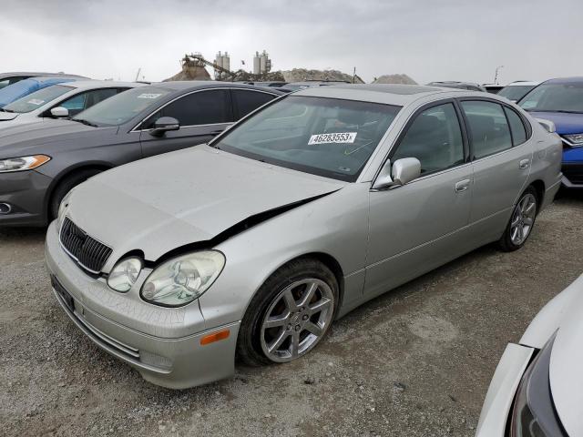 JT8BL69S530012686 - 2003 LEXUS GS 430 SILVER photo 1