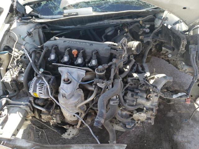 19XFB2F98DE212146 - 2013 HONDA CIVIC EXL თეთრი ფოტო 11