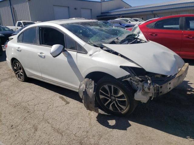 19XFB2F98DE212146 - 2013 HONDA CIVIC EXL WHITE photo 4