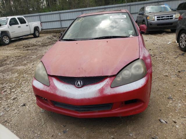 JH4DC53056S012061 - 2006 ACURA RSX TYPE-S RED photo 5