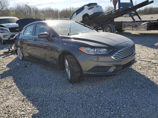 3FA6P0H76JR156672 - 2018 FORD FUSION SE CHARCOAL photo 4